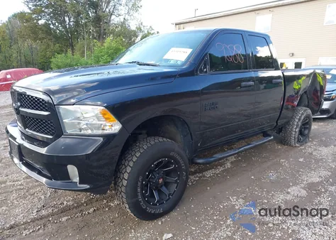 2018 Ram 1500 Express 4X4 6'4 Box из США, поврежденный, VIN 1C6RR7FG4JS199965